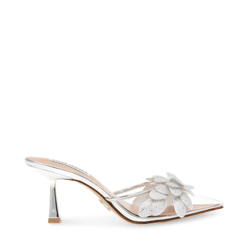 ستيف مادن Steve madden luxecity-f silver women's shoes